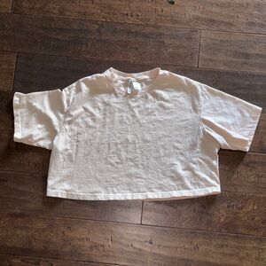 Divided Light Pink Crop Top